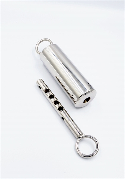 Lodowa kłódka do wiązania na określony czas Mister B Hardware Steel Ice Lock Large