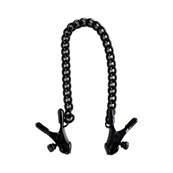 Zaciski na sutki Bite Heavy Nipple Clamps Black Brutus