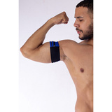 Neoprene Biceps Band Black Blue M Mister B