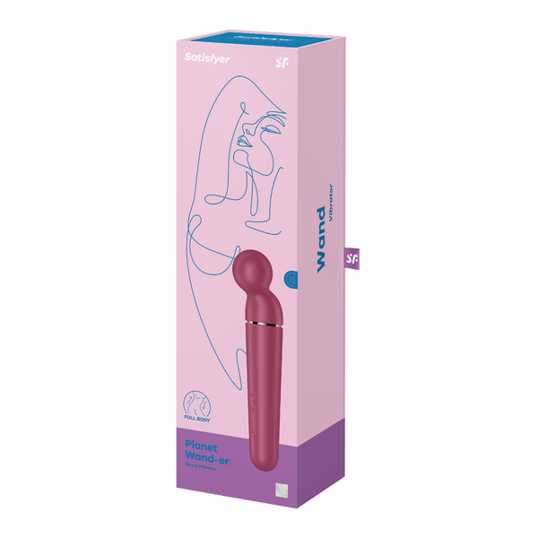 Satisfyer Planet Wand-er Berry / Rosegold