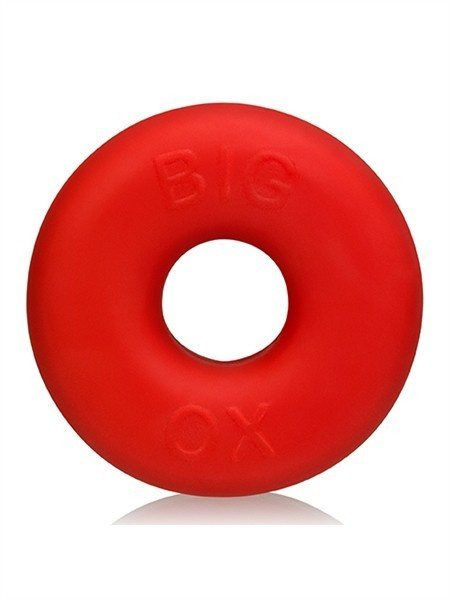 Pierścień erekcyjny BIG OX Cockring Red Ice Oxballs