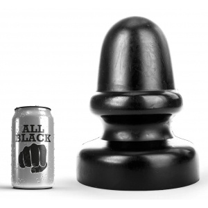 Anal plug AB54 Valve 18 x 14.5cm All Black