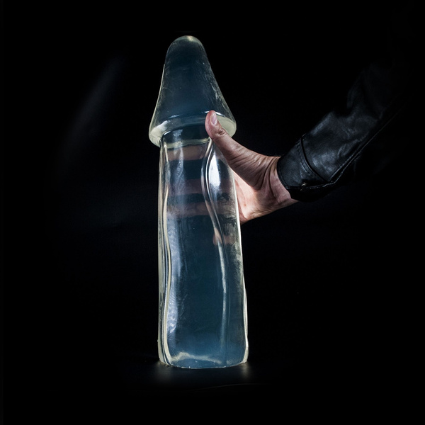 Super Wouter Dildo (Przeźroczyste) Mister B