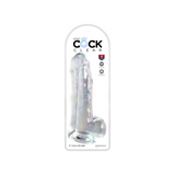 Dildo 23Cm King Cock Clear With Balls Pipedream
