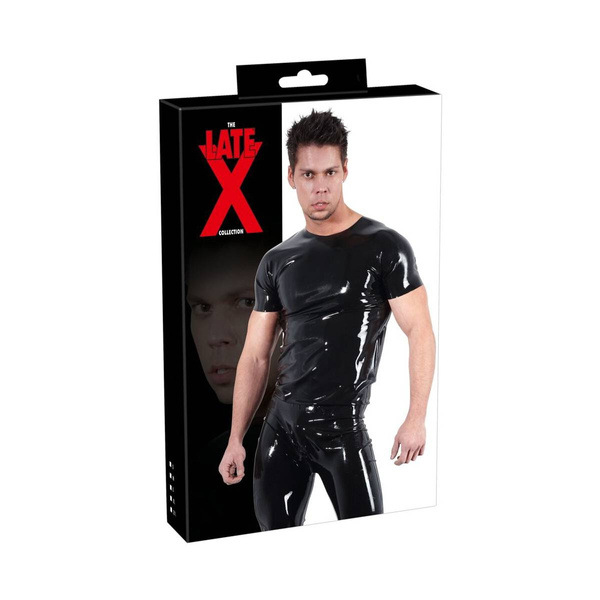 T-Shirt black M LateX