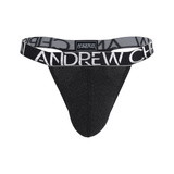 Happy Modal Thong Charcoal Xl Andrew Christian