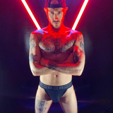 Boxer X-Jock Canalé Black S