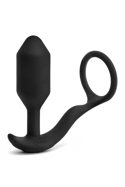 Vibrating Snug & Tug M Black b-Vibe