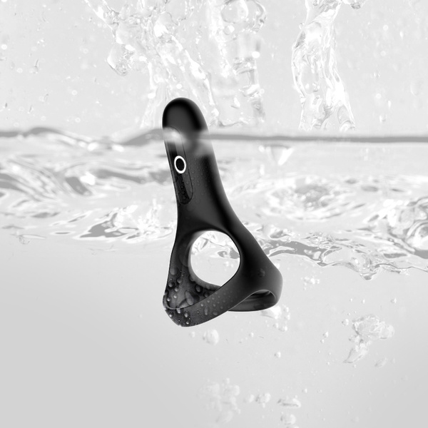 Pierścień erekcyjny Magic Motion Rise Smart Cockring Czarny