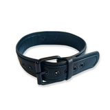 Vegan Puppy Collar Black-Black Brutus