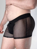 Szorty Męskie Turn Around! 360 Mesh Shorts Black Xl Dark Room