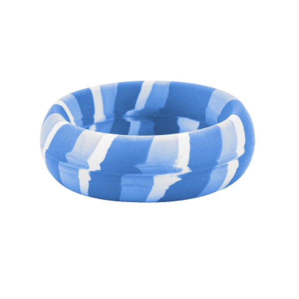 Pack 3 Cockrings Silimix Blue CockzRing
