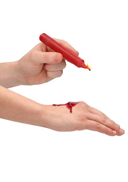 Teasing Wax Candles 4-Pack Red - Червоний набір свічок для BDSM Ouch! by Shots