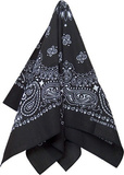 Czarna bandana Mister B Hanky Black