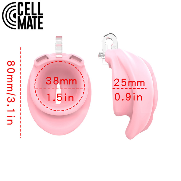 Пас цноти Pussyfyer Chastity Cage Pink CELLMATE