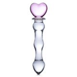 Dildo z zakończeniem w kształcie serca Glas Sweetheart Glass Dildo