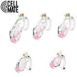 Guardian Chastity Cage Clear Size 4 CELLMATE