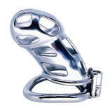 Cobra Steel Metal Chastity Cage 10 x 3.7cm 45mm
