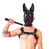 Vegan Short Leash Black-Black Brutus