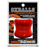 Rozciągacz jąder Mega Squeeze Ergofit Ballstretcher Red Oxballs