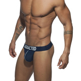 Zestaw stringów męskich Addicted 3 Pack Mesh Thong Push Up L