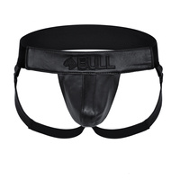 Skórzane jockstrapy z długim skórzanym paskiem Bull Leather Jockstrap.02 M