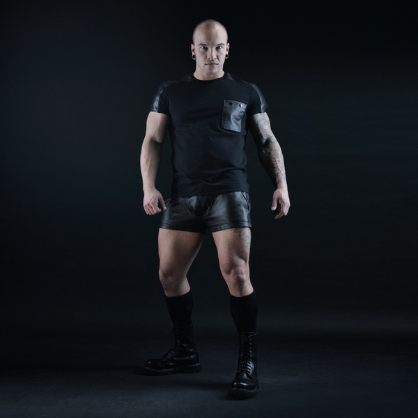 Leather Shorts.01 M BULL