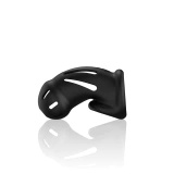 Модель 27 Ultra Soft Silicone Chastity Cage Black ManCage