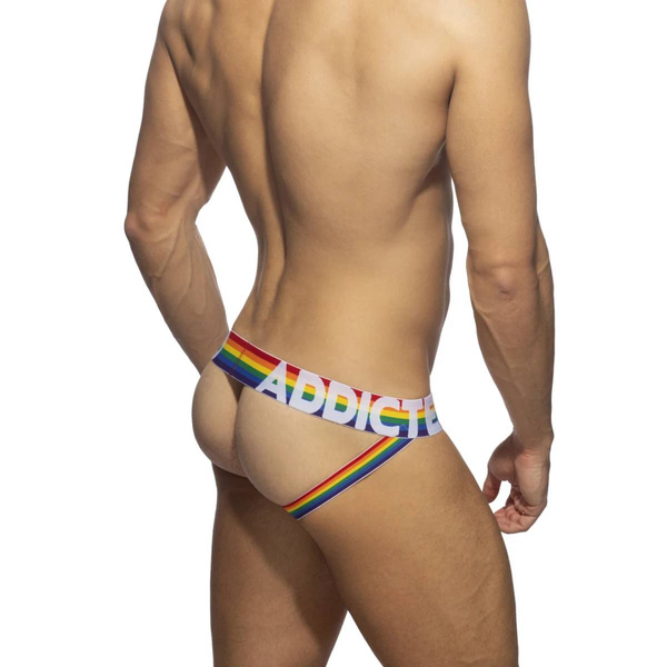 Addicted 6 Pack Rainbow Jock XL