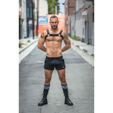 Neo Carbon Black Bulldog Harness Black S/M Mr-S-Leather