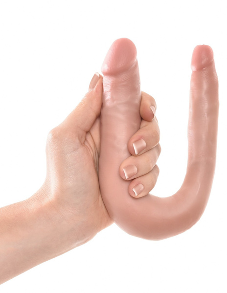 U-Shaped Small Double Trouble Podwójne Dilda Cieliste 34Cm King Cock U-Shaped Small Double Trouble podwójne dilda cieliste 34cm