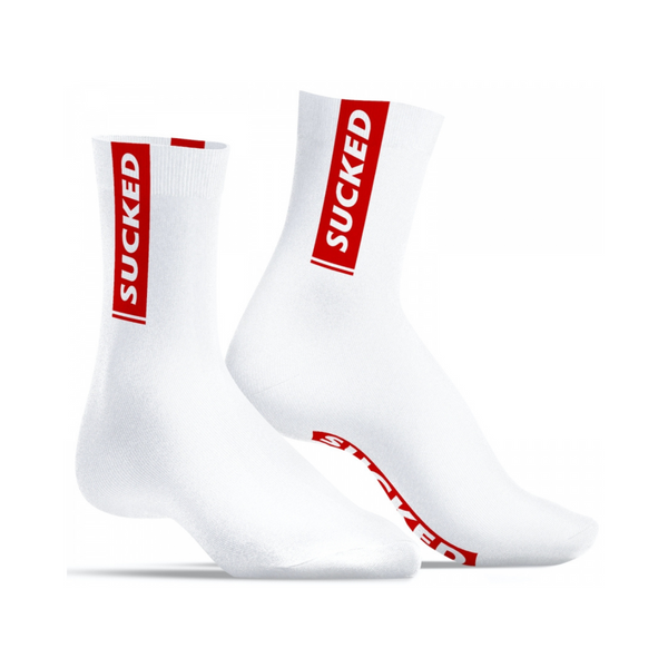 Skarpetki SneakXX Stripe Sucked White Socks