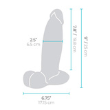 Ділдо 23 см Slipskin 9 Inch Girthy B-Vibe