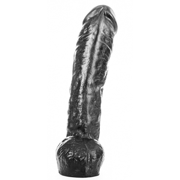 Dildo AB34 Bratwurst 24 x 6.5cm All Black 