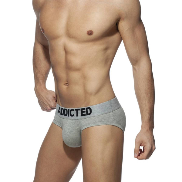 Чоловічі труси My Basic Brief Heather Grey XXL Addicted