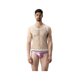 Mesh Tank Top Daniya White L Barcode Berlin