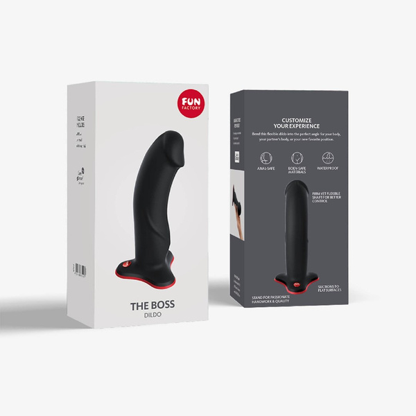 Dildo Fun Factory Boss Black / Red
