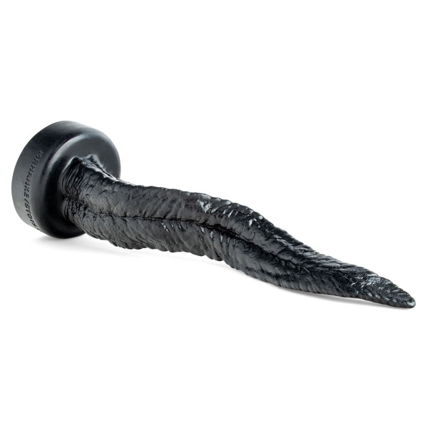 Dildo Venomous Tongue Soft Black Vac M/L Mr Hankeys 