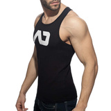 Basic Ad Tank Top Black M Addicted