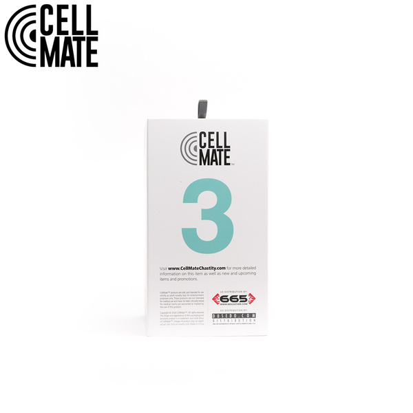 Пас цноти Guardian Chastity Cage Clear Size 3 CELLMATE