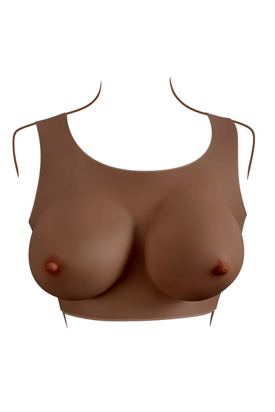 Fantom piersi Gender X Undergarments Plate D-Cup Dark 