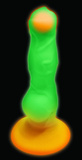 Creature Cocks Space Cock Glow in the Dark Silicone Alien Dildo