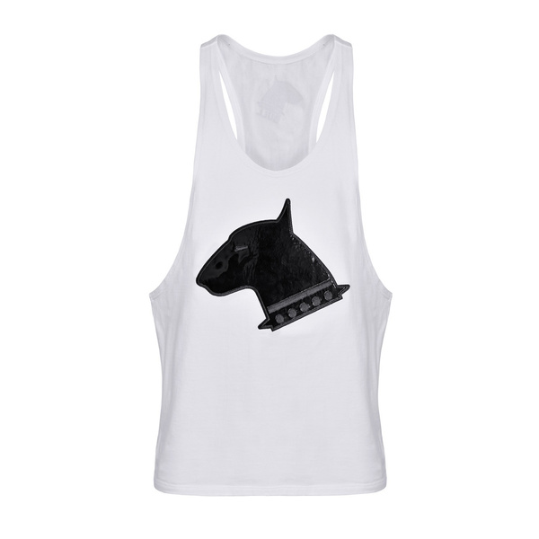 Basic Tank Top.02 White Xl BULL