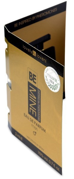 Perfumy z feromonami męskimi Lovely Lovers BeMINE Parfum for Man 2 ml