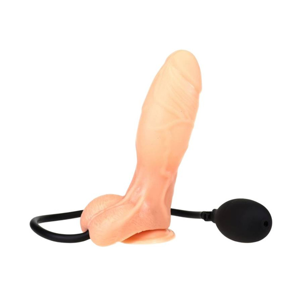 Generique Inflatable Dildo З помпою Inflat 14 X 4.5 см Flesh Men4Men