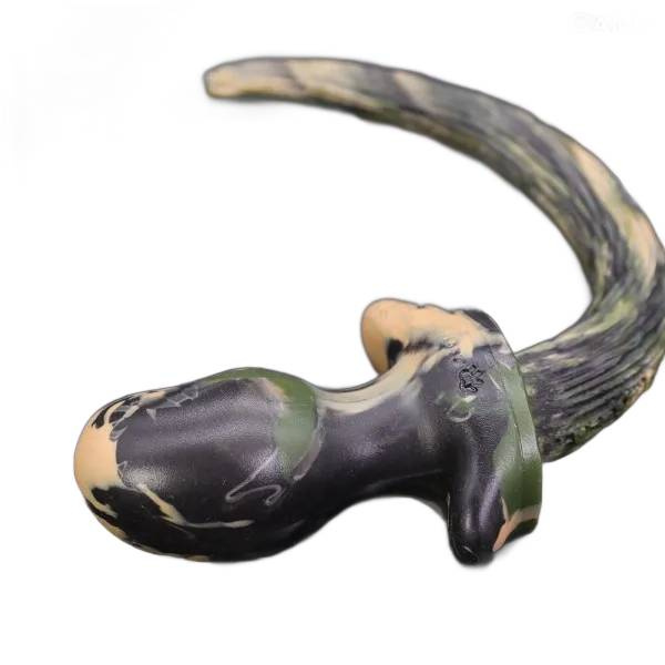 Mr. S korek analny psi ogon Puppy Tail from Oxballs Camo