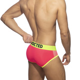 Slipy Neon Mesh Brief Neon Pink L Addicted