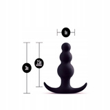 Platinum Beaded Plug Anal Adventures