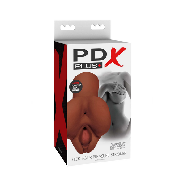 Masturbator Pdx Plus Pick Your Pleasure Stroker Brown Pipedream