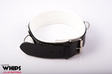 Whips Men's collar with leash white